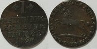 Braunschweig Lüneburg 1 Pfennig