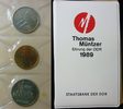DDR 2 x 5 Mark Thomas Müntzer Marienkirche und Zwickau