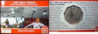 Österreich 5 Euro 100 Jahre Fussball -