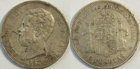 Spanien 5 Pesetas Kursmünze
