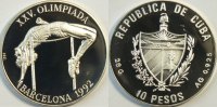Cuba 10 Pesos Olympiade 1992 -