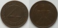 Weimar 4 Pfennig Kursmünze