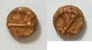 Vijayanagar Bele Sanagama Dynastie ca. 48,7 mg Gold