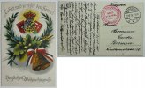 Deutsches Reich Deutsche Post in Polen Weihnachtsgruss 22.12.1915 -