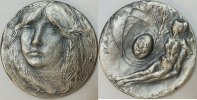 Calvelli Silber Med. Brot für alle Silbermed. von Carlevelli 1975 , 50,31 g -