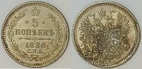 Rußland 5 Kopeken Alexander III. (1881-1894