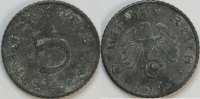 Deutsches Reich 5 Rpf 1941 A vz 1,50 EUR Differenzbesteuert nach §25a UStG zzgl. 5,90 EUR Versand