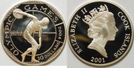 Cook Inseln 10 $ Olympiade Athen 2004 -