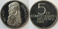 Schweiz 5 Franken Henry Dunant