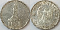 Deutsches Reich 5 RM Kirche ohne Datum