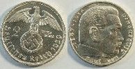 3. Reich 2 Reichsmark Kursmünze