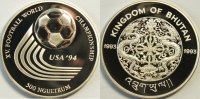 Buthan 300 Ngultrum Fußball WM 1994 -