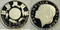 Italien 200 Lire Fußball WM 1990
