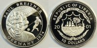 Liberia 10 $ Paul Breitner 1974 -