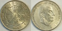 Spanien 100 Pesetas Franco Gedenkmünze