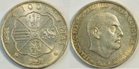 Spanien 100 Pesetas Franco Gedenkmünze