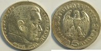 3. Reich 5 RM Hindenburg 1935 - 36