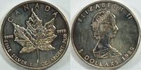 Kanada 5 $ Maple Leaf 1 Unze Feinsilber -