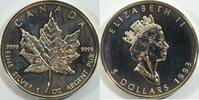 Kanada 5 $ Maple Leaf 1 Unze Feinsilber -