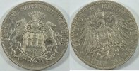 Kaiserreich 5 Mark 5 Mark Hamburg