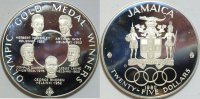 Jamaika 100 $ Olympiade 1980 Gold Med. Gewinner -