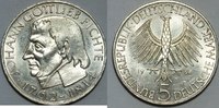 Bundesrepublik Deutschand 5 DM 5 DM Fichte