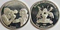 Uganda 500Shilling Olympiade 2000 -