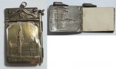 Hamburg Notizblock mit Motiv Hamburger Rathaus ca. 1920 -