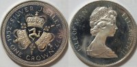 Isle of Man 1 Crown Silber Jub.