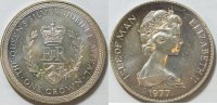 Isle of Man 1 Crown Silber Jub.Ausgabe in Silber