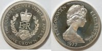 Isle of Man 1 Crown Silber Jub. Siberausgabe
