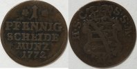 Sachsen Meiningen 1 Pf