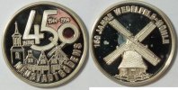 Deutschland Silbermed. 450 Jahre Neustadt Gödens Silber -
