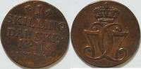 Dänemark 1 Shilling Christian VII.