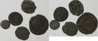Antike diverse Lot von 5 verschiedenen unbestimmten Stücken