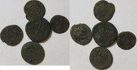 Antike diverse Lot von 5 verschiedenen unbestimmten Stücken