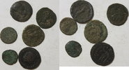 Antike diverse Lot von 6 verschiedenen unbestimmten Stücken