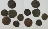 Antike diverse Lot von 6 verschiedenen unbestimmten Stücken