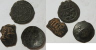 Antike diverse Lot von 3 verschiedenen unbestimmten Stücken
