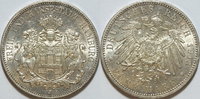 Kaiserreich 5 Mark 5 Mark Hamburg