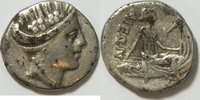 Euboia Silber Tetrobd Stadt Histiaia Euboia