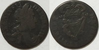 Irland 1/2 Penny Charles II. Kupfer