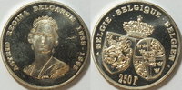 Berlgien 250 Francs Todestag Queen Astrid