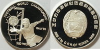Nord Korea 500 Won Fussball WM 1990 -