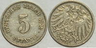 Kaiserreich 5 Pf 1912 J ss 1,00 EUR Differenzbesteuert nach §25a UStG zzgl. 5,90 EUR Versand
