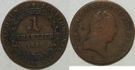 Österreich 1 Kreuzer 1812 B ss 8,00 EUR Differenzbesteuert nach §25a UStG zzgl. 5,90 EUR Versand