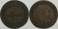 Österreich 1 Kreuzer 1812 S ss 8,00 EUR Differenzbesteuert nach §25a UStG zzgl. 5,90 EUR Versand