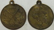 Deutsches Reich Tragbare Schützenmed. Bronze ca 20 mm -
