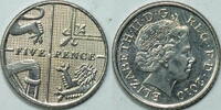 Grossbritannien 5 Pence -