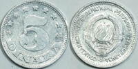Jugoslawien 5 Dinar -